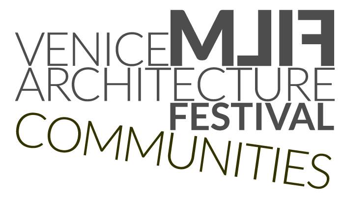 venice architecture film festival logo 2021 - communities